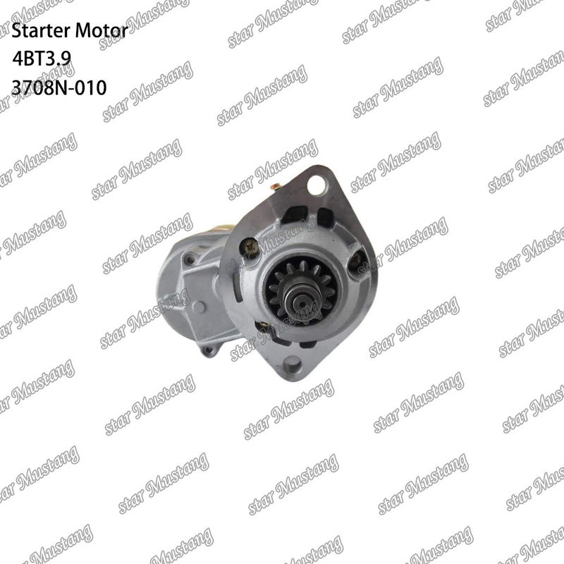 4BT3.9 CUMMINS 엔진 예비 부품용 엔진 시작 모터 2.8W 13T 3708N-010