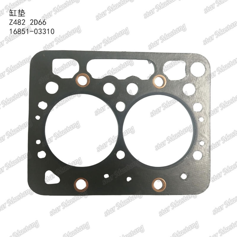 Z482 2D66 실린더 헤드 가스켓 아스베스트 구형 16851-03310 쿠보타 엔진에 적합