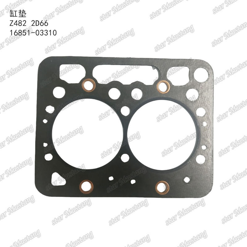 Z482 2D66 실린더 헤드 가스켓 아스베스트 구형 16851-03310 쿠보타 엔진에 적합