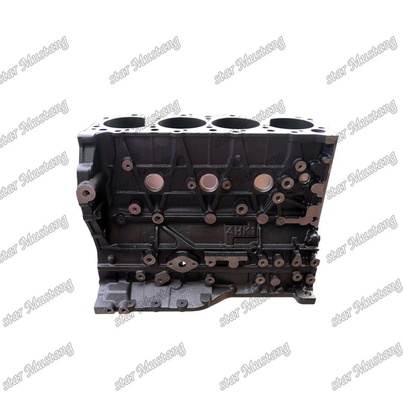 실린더 블록 4HK1 8-98046721-0 8-98005443-1 ISUZU 엔진 예비 부품