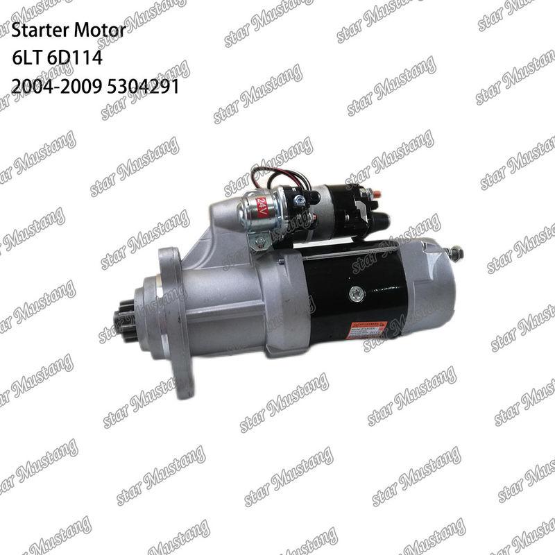 6LT 6D114 PC300-8 엔진 시작 모터 24V 12T 8.5KW 2004-2009 02T911023 5256984 5304291 CUMMINS 엔진 예비 부품
