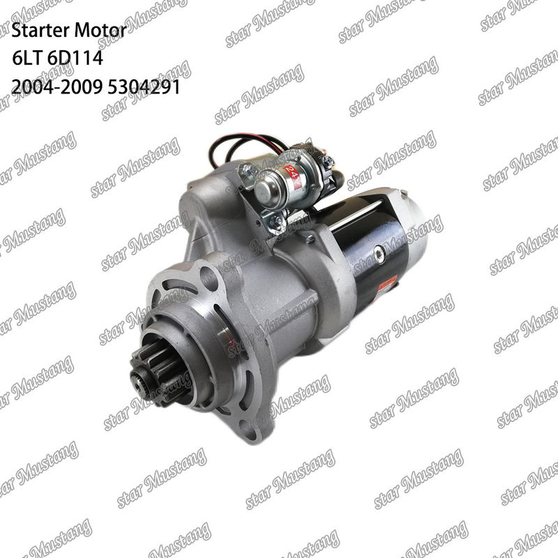 6LT 6D114 PC300-8 엔진 시작 모터 24V 12T 8.5KW 2004-2009 02T911023 5256984 5304291 CUMMINS 엔진 예비 부품