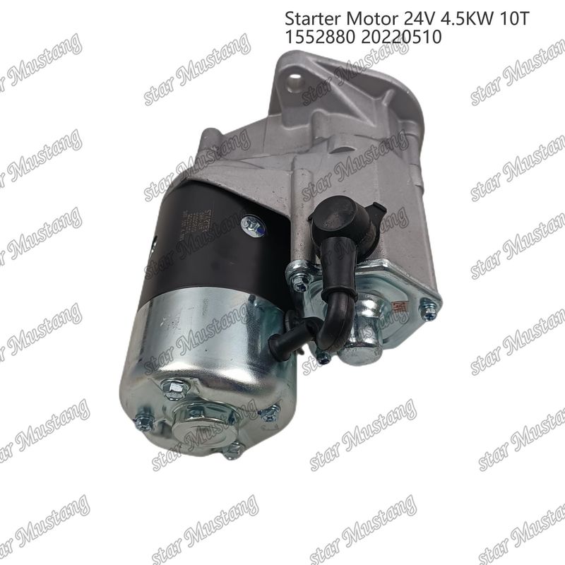 1552880 엔진 시작 모터 24V 4.5KW 10T 20220510 CUMMINS 엔진 예비 부품