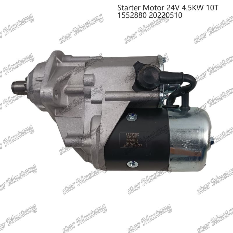 1552880 엔진 시작 모터 24V 4.5KW 10T 20220510 CUMMINS 엔진 예비 부품