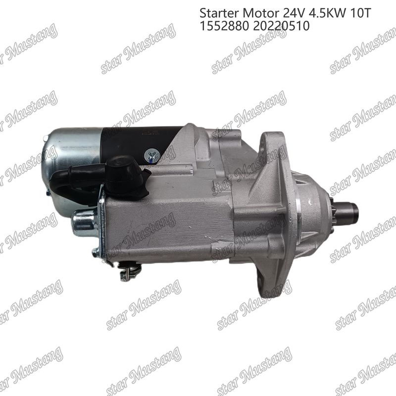 1552880 엔진 시작 모터 24V 4.5KW 10T 20220510 CUMMINS 엔진 예비 부품