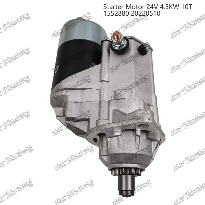 1552880 엔진 시작 모터 24V 4.5KW 10T 20220510 CUMMINS 엔진 예비 부품