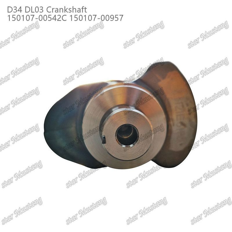 크랑크 샤프트 D34 DL03 150107-00542C 150107-00957 도산 엔진 예비 부품에 적합