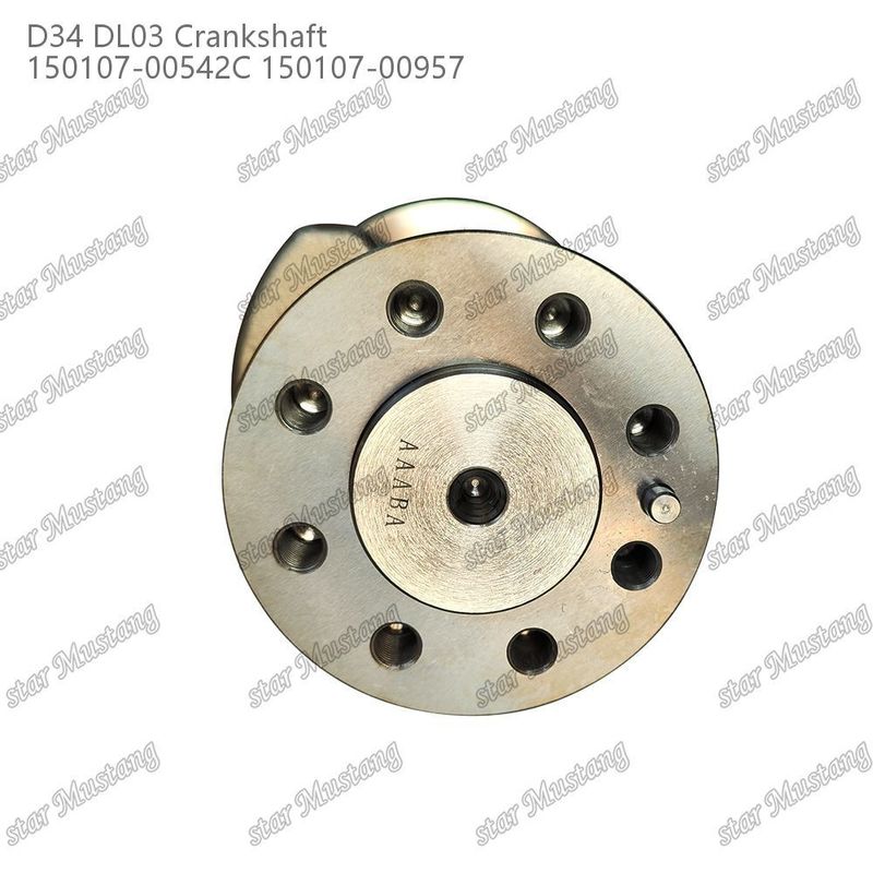 크랑크 샤프트 D34 DL03 150107-00542C 150107-00957 도산 엔진 예비 부품에 적합
