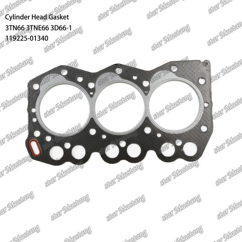 3TN66 3TNE66 3D66-1 실린더 헤드 가스켓 아스베스트 119225-01340 Yanmar 엔진