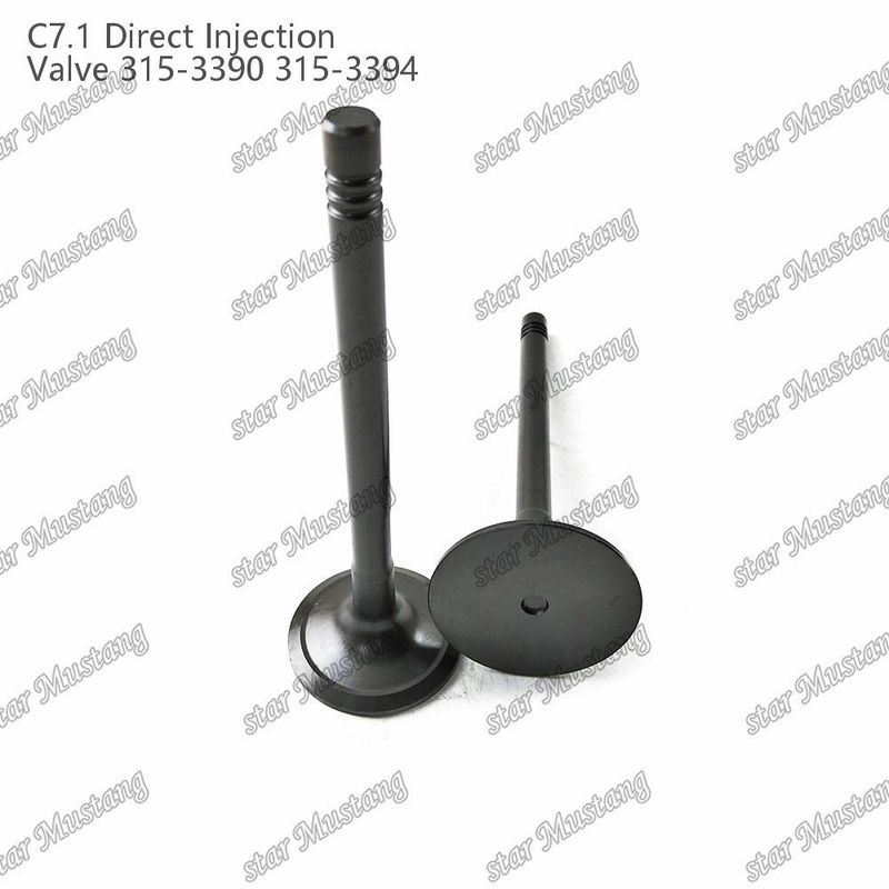 밸브 C7.1 직접 주입 315-3390 315-3394 46.5-9-128mm 41.5-9-128mm Caterpillar 엔진 예비 부품