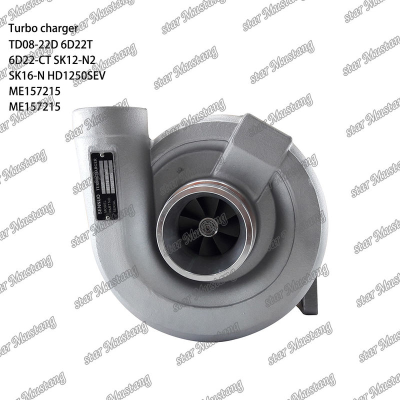 TD08-22D 6D22T 6D22-CT SK12-N2 SK16-N HD1250SEV 터보 충전기 ME157215 ME157215 미쓰비시 엔진