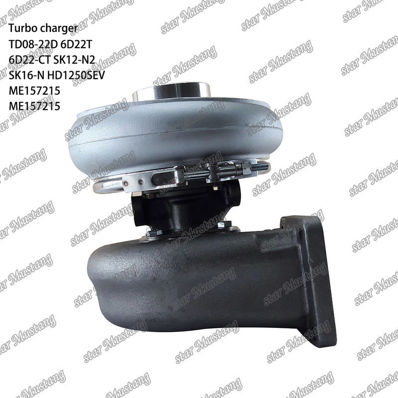 TD08-22D 6D22T 6D22-CT SK12-N2 SK16-N HD1250SEV 터보 충전기 ME157215 ME157215 미쓰비시 엔진