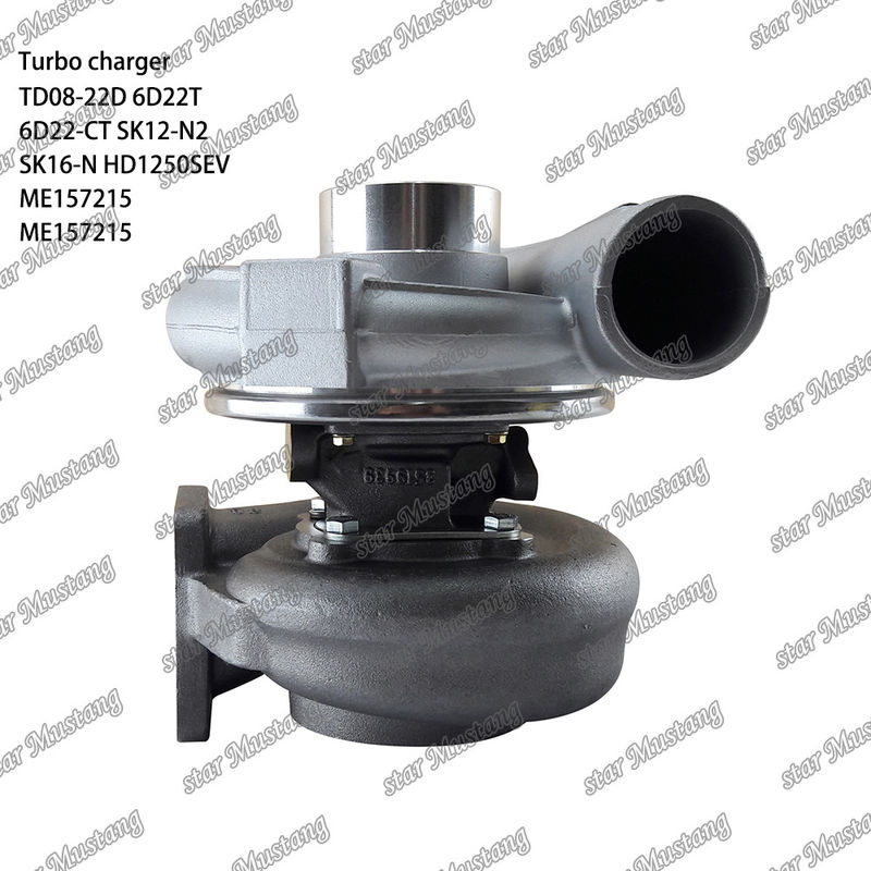 TD08-22D 6D22T 6D22-CT SK12-N2 SK16-N HD1250SEV 터보 충전기 ME157215 ME157215 미쓰비시 엔진