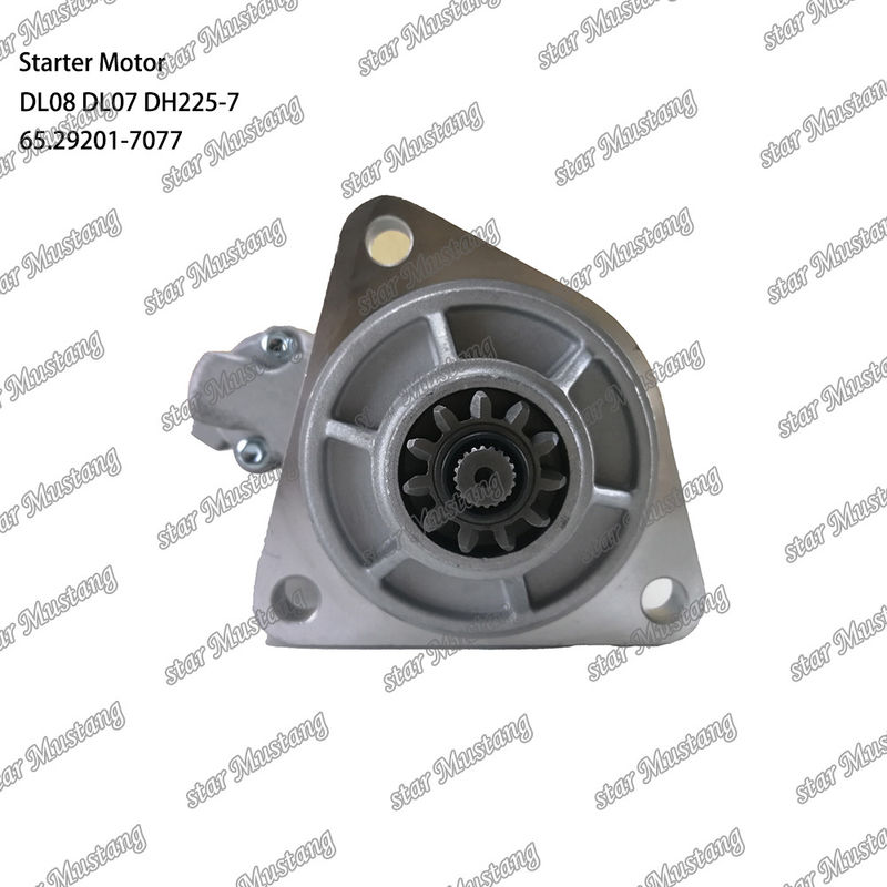 DL08 DL07 DH225-7 엔진 시작 모터 24V 11T 5.5KW 65.29201-7077 도산 데우 엔진 예비 부품