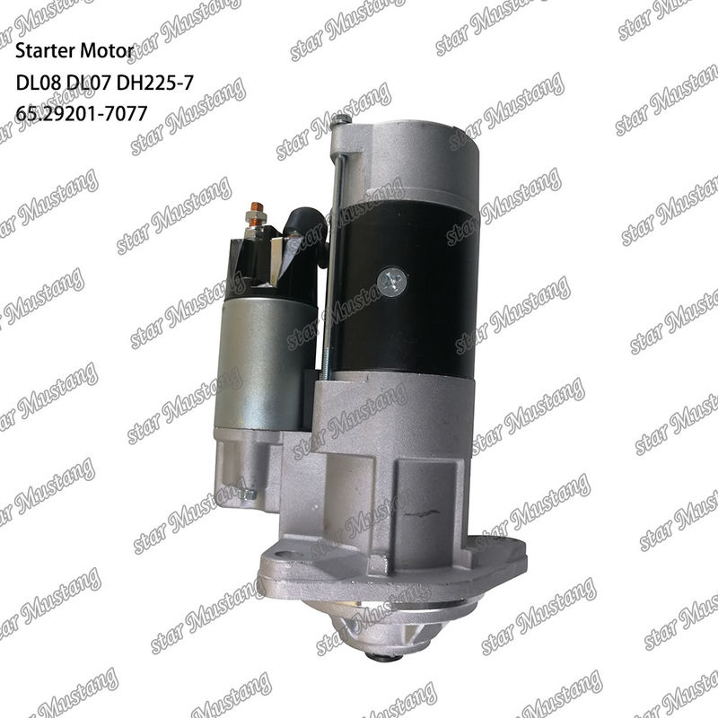 DL08 DL07 DH225-7 엔진 시작 모터 24V 11T 5.5KW 65.29201-7077 도산 데우 엔진 예비 부품