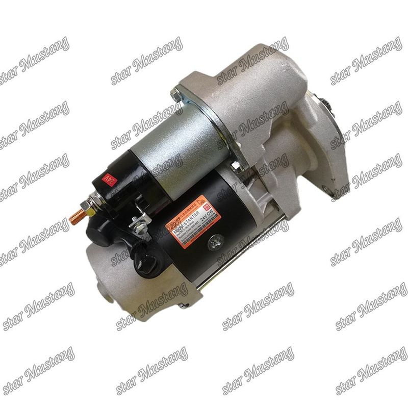 J08C SK250-8 엔진 시작 모터 24V 11T 5.0KW 03505020242 0350-502-0242 28100-2625A HINO 엔진 예비 부품