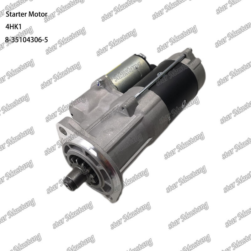 4HK1 엔진 시작 모터 8-35104306-5 24V 13T 5.5KW ISUZU 엔진 예비 부품