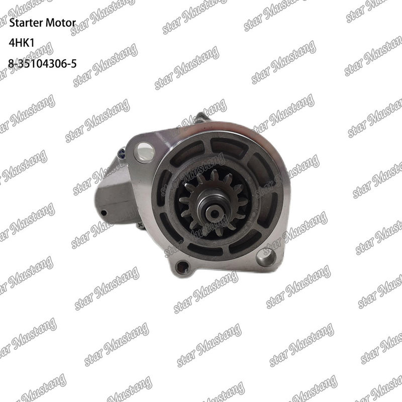 4HK1 엔진 시작 모터 8-35104306-5 24V 13T 5.5KW ISUZU 엔진 예비 부품