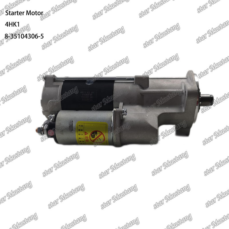 4HK1 엔진 시작 모터 8-35104306-5 24V 13T 5.5KW ISUZU 엔진 예비 부품