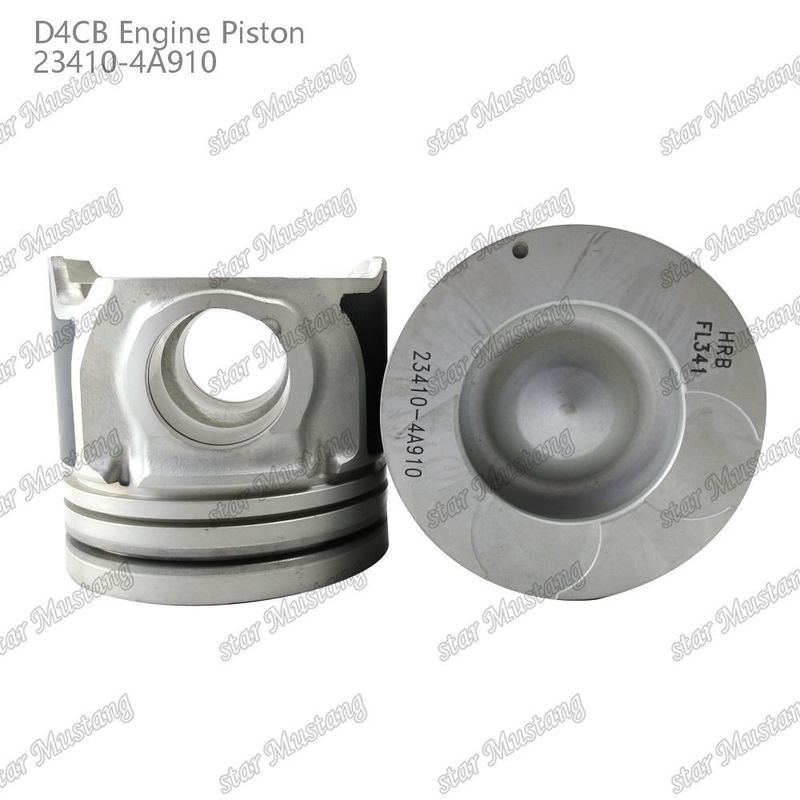 가벼운 무게 피스톤 D4CB 52mm 중류 흐름 속도를 위한 연소 방 23410-4A910