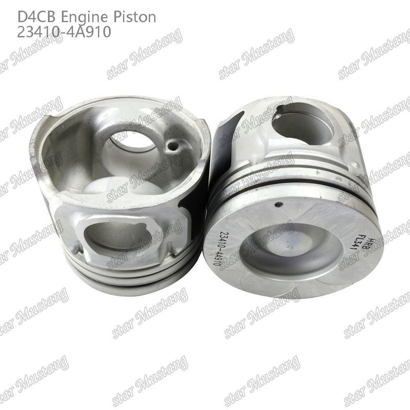 가벼운 무게 피스톤 D4CB 52mm 중류 흐름 속도를 위한 연소 방 23410-4A910