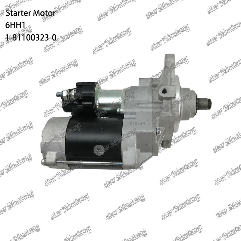 상황 6HH1 엔진 시작 모터 11T 24V 5.0KW 1-81100323-0 1-81100307-0 ISUZU 엔진 예비 부품