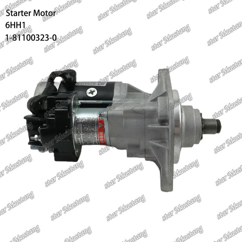 상황 6HH1 엔진 시작 모터 11T 24V 5.0KW 1-81100323-0 1-81100307-0 ISUZU 엔진 예비 부품