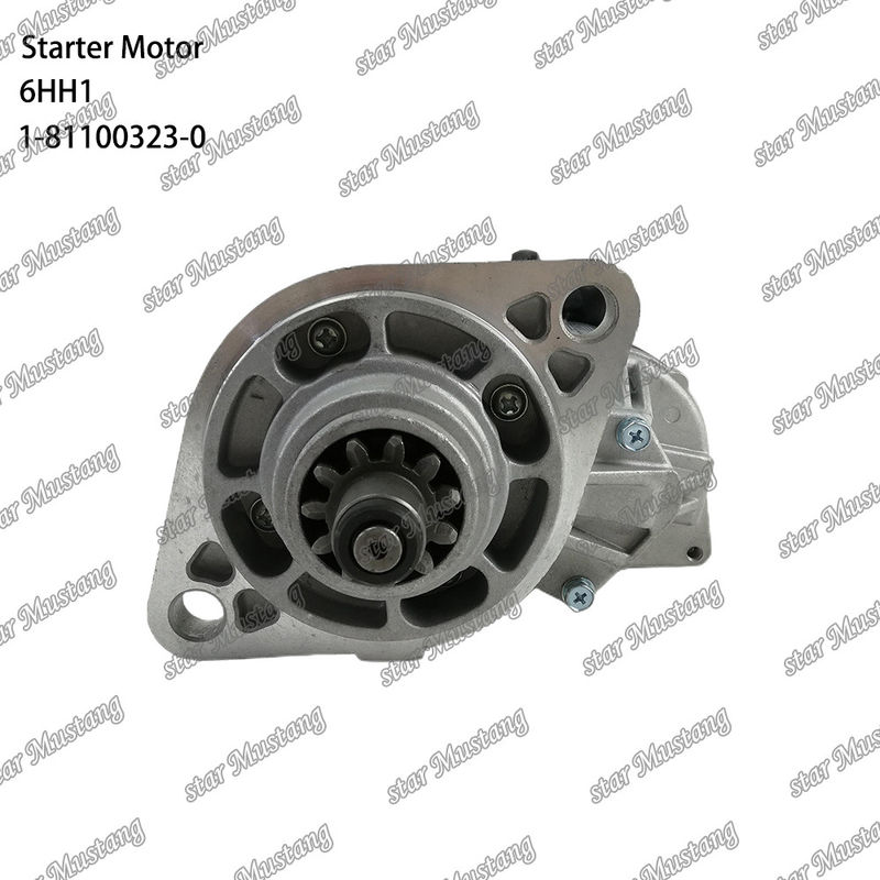 상황 6HH1 엔진 시작 모터 11T 24V 5.0KW 1-81100323-0 1-81100307-0 ISUZU 엔진 예비 부품