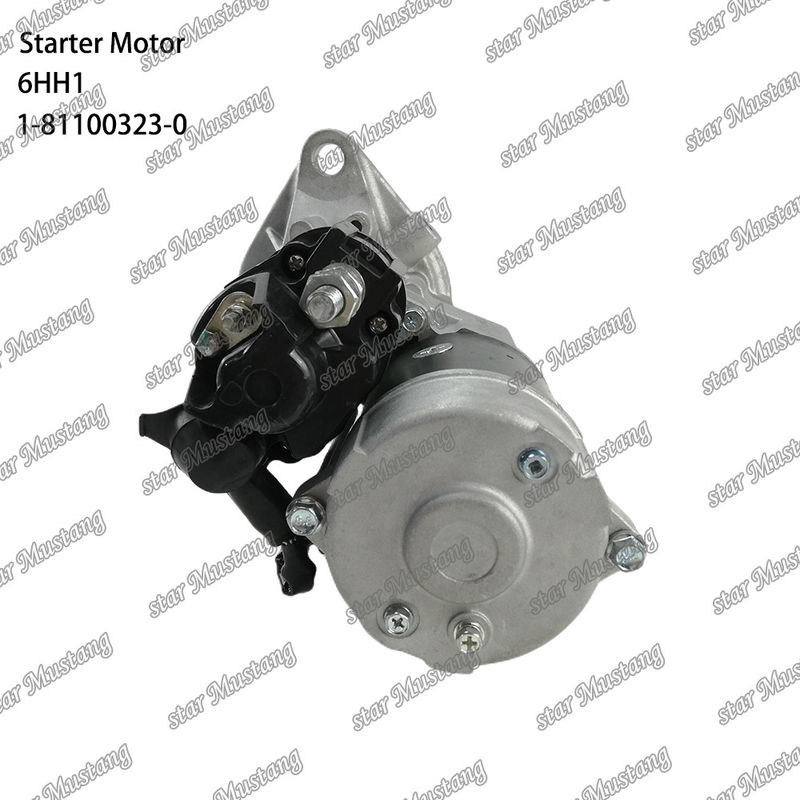 상황 6HH1 엔진 시작 모터 11T 24V 5.0KW 1-81100323-0 1-81100307-0 ISUZU 엔진 예비 부품