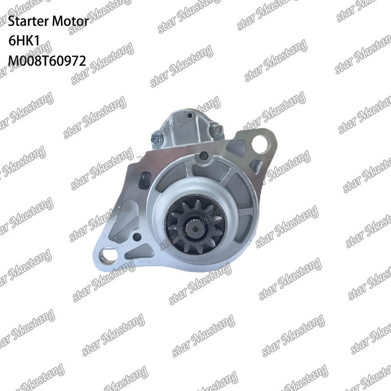 6HK1 엔진 시작 모터 24V 5.0KW 11T M008T60972 898060-8540 ISUZU 엔진 예비 부품
