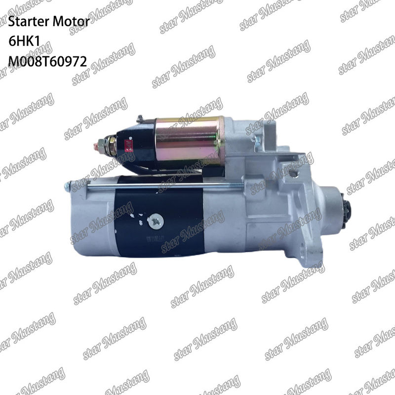 6HK1 엔진 시작 모터 24V 5.0KW 11T M008T60972 898060-8540 ISUZU 엔진 예비 부품