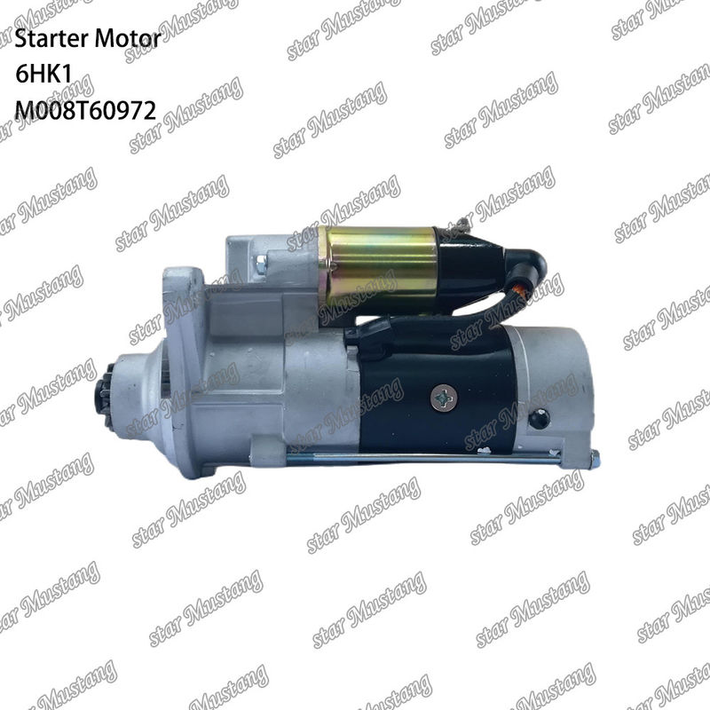 6HK1 엔진 시작 모터 24V 5.0KW 11T M008T60972 898060-8540 ISUZU 엔진 예비 부품