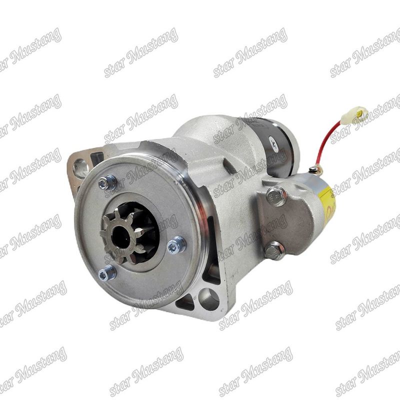 4D106 4TNE94 엔진 시작 모터 12V 9T 2.8KW R60-7 YANMAR 엔진 예비 부품