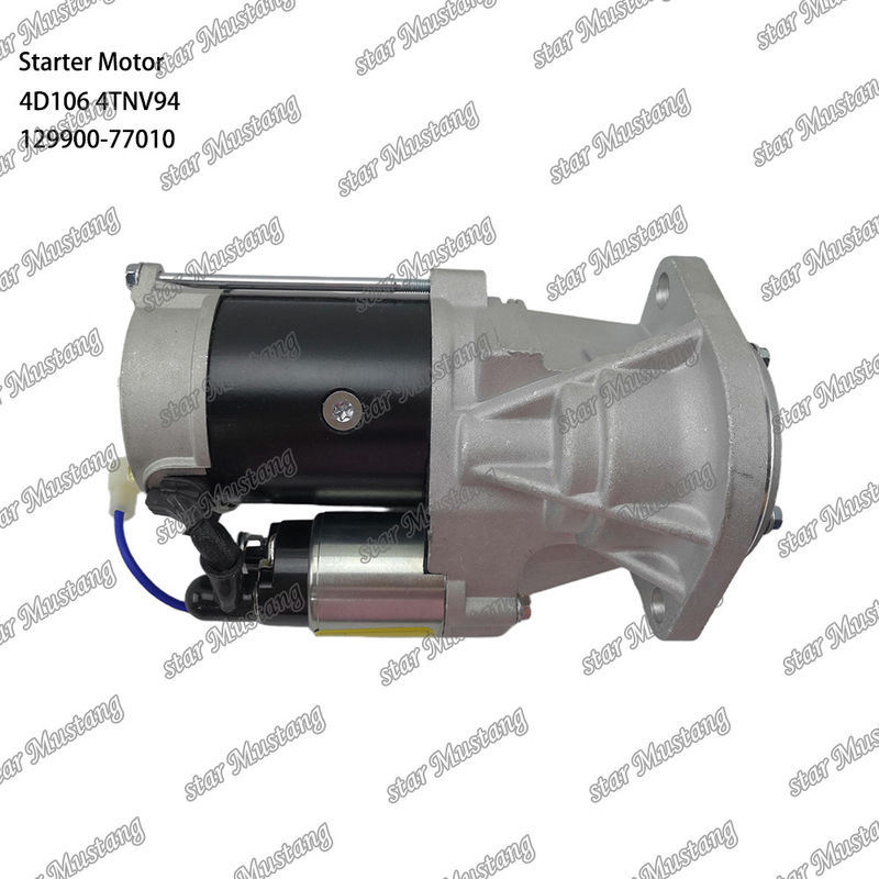 4D106 4TNV94 엔진 시작 모터 12V 9T 4.5KW YANMAR 엔진 예비 부품