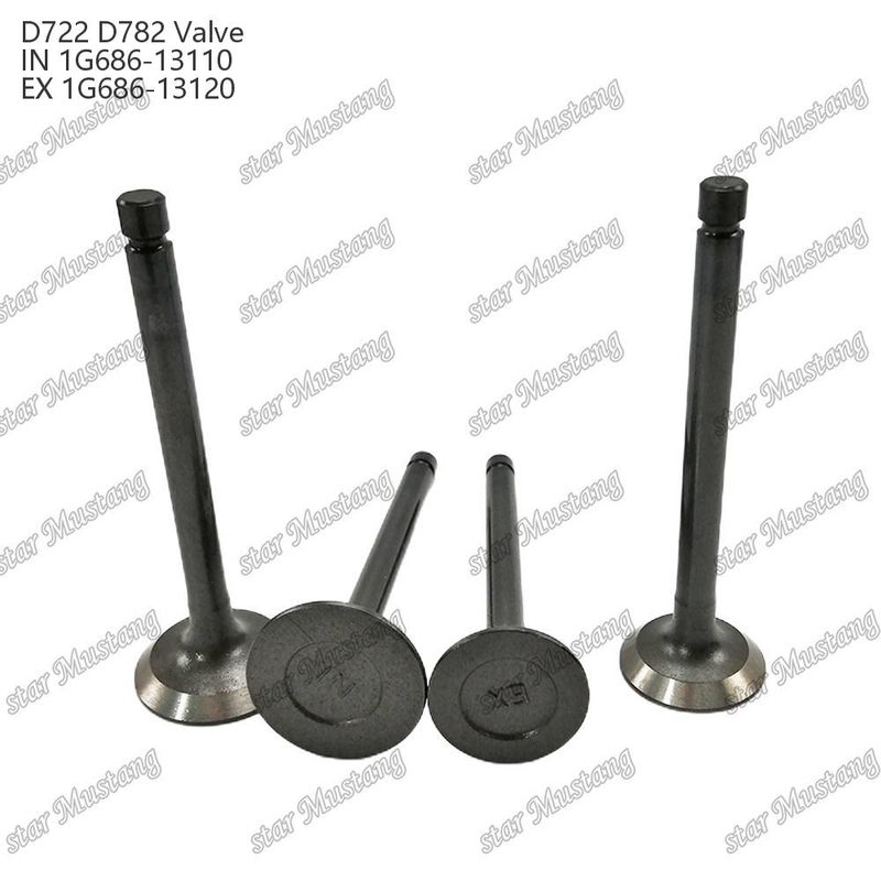 통합 구조 밸브 ZB400 ZB500 Z400 Z430 Z482 D722 D782 14601-13110 14601-13120 엔진 부품 구매 준비