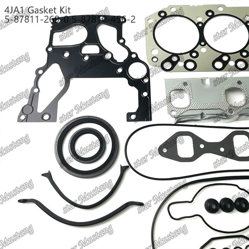 전체 밀착 키트 4JA1 5-87811-269-0 5-87810-456-2 ISUZU 엔진 부품에 적합