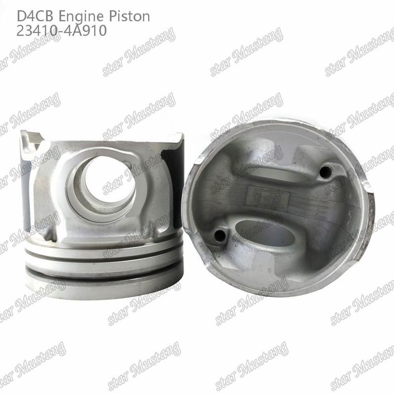 가벼운 무게 피스톤 D4CB 52mm 중류 흐름 속도를 위한 연소 방 23410-4A910