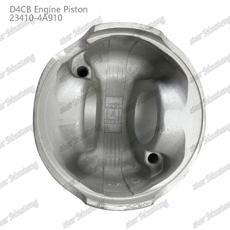 가벼운 무게 피스톤 D4CB 52mm 중류 흐름 속도를 위한 연소 방 23410-4A910