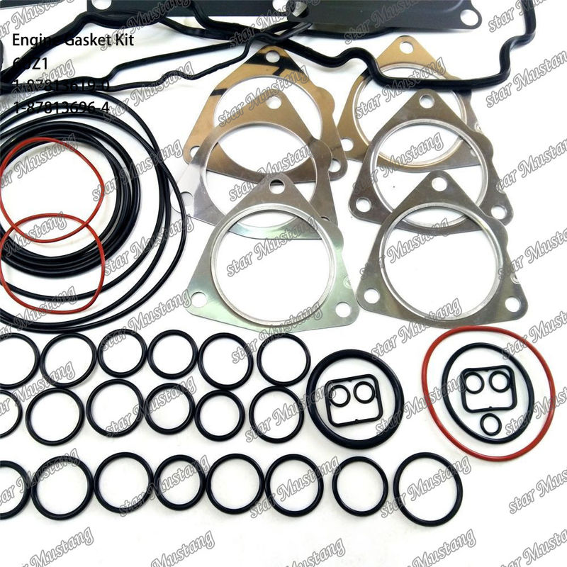 ISUZU 엔진 부품에 적합한 전체 가스켓 키트 6UZ1 1-87813619-0 1-87813696-4