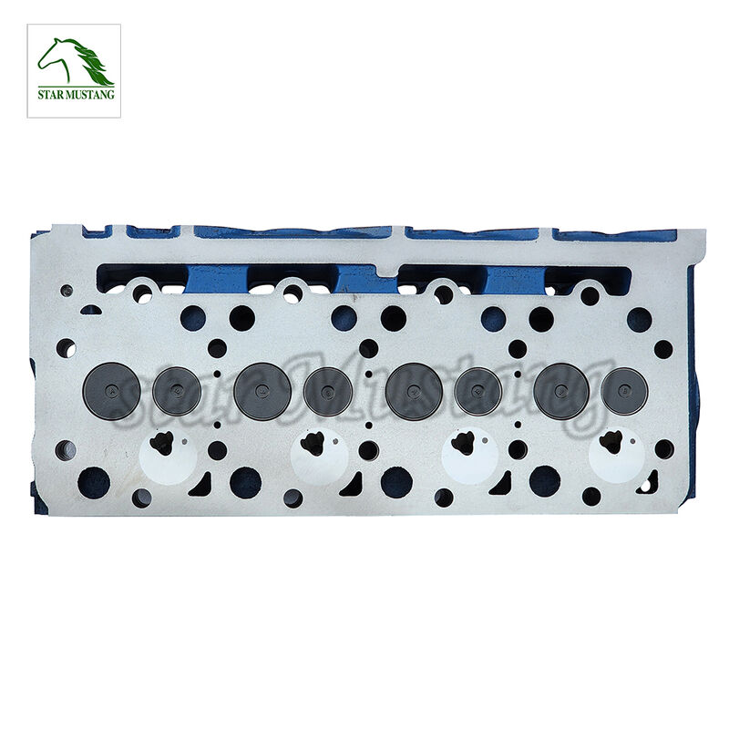 Cylinder Head Assembly V2203 19077-03045, 일체형 구조, OEM 사이즈, 디젤 엔진용 6홀